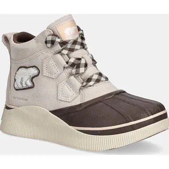 Dámská zimní obuv Semišové sněhule Sorel NL5153102 OUT N ABOUT béžová barva, 2088161102 80X, EUR 41