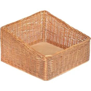 Prodejní regál Koš proutěný šikmý 490x490x300 mm - příslušenství polic na prodejní regály SU5 | Wexta.cz