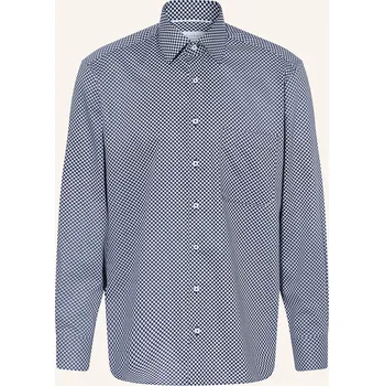 Eterna Pánská Košile Comfort Fit, tmavě modrá / bílá /...