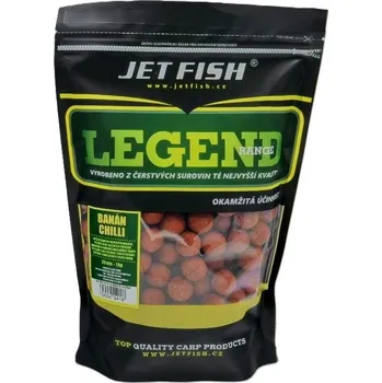 Boilies Jet Fish Boilies Legend Range 1kg 24mm Banán-Chilli