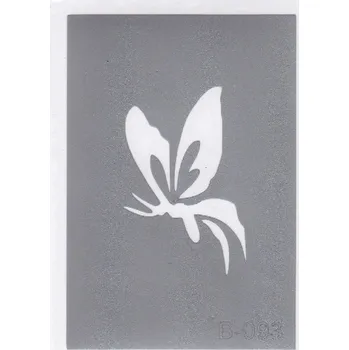 Odstranitelné tetování Šablona pro třpytivé tetování B093