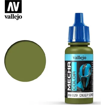 Modelářská barva Vallejo - Mecha Color 69029 Deep Green 17 ml.