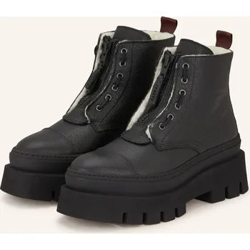 Dámské mokasíny Copenhagen Studios Dámské Šněrovací Boty cph693, černá, 36