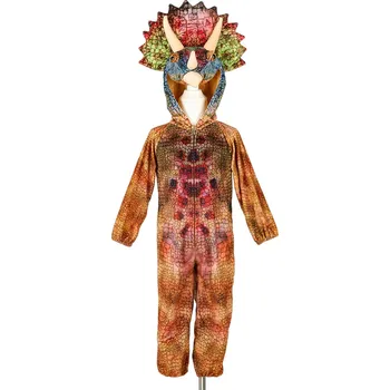 Karnevalový kostým Souza! - dětský kostým - Triceratops - 7-8 let, 122-128 cm