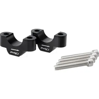 Zvyšující klemy řidítek Puig 20/32mm 20308N černá