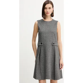 Dámské šaty Šaty Weekend Max Mara RIAD šedá barva, mini, 2525626052600 90X, vel. XS