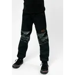 Drexiss Softshellové kalhoty jaro/podzim BLACK-ARMY 152-158