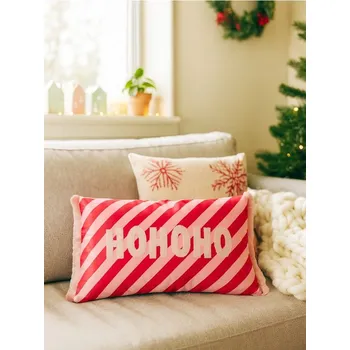 Polštář Sinsay - Vánoční polštář s nápisem HOHOHO - vícebarevná - 421GO-MLC - 421GO-MLC-ONE