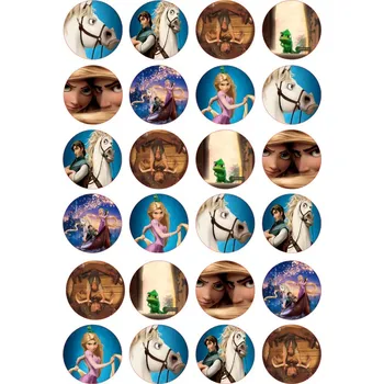 Jedlá dekorace na dort Locika-13 Materiál: Jedlý papír