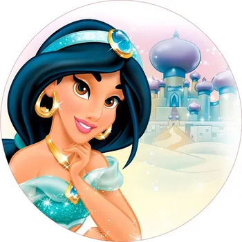 Jedlá dekorace na dort Jasmina-06 Materiál: Jedlý papír