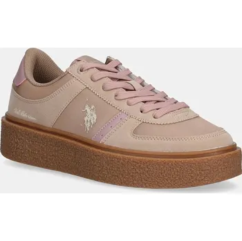 Dámské tenisky Tenisky U.S. Polo Assn. JODY001 dámské, béžová barva, JODY001W/ENU1 JODY001W.ENU1 80X, EUR 40