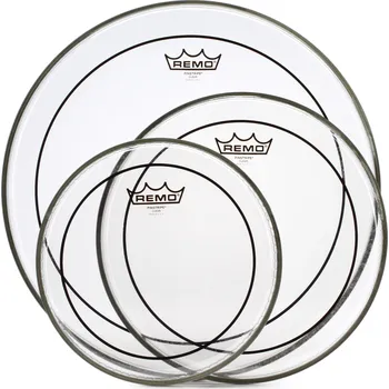 Bicí nástroj Remo Pinstripe Clear set 10,12,16