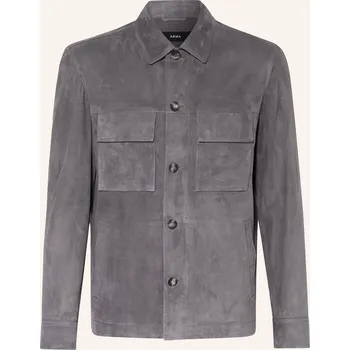 Dámský blejzr Arma Pánská Kožená Bunda Mex, šedá, 48