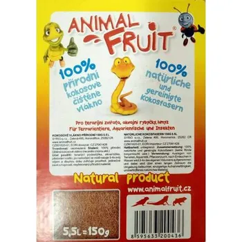 Akvárium EcoTerra kokosové vlákno 5.5l/150g