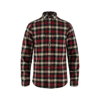 Pánská košile Fjällräven Skog Shirt Men Dark Navy-Red červená XXL