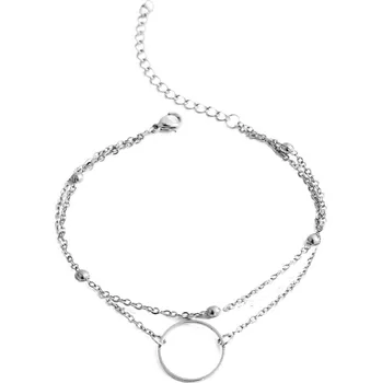 Náramek Meucci Dvojitý nastavitelný náramek KROUŽEK