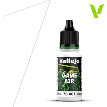 Modelářská barva Vallejo - Game Air 76001 Dead White 18 ml.