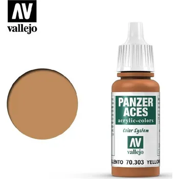 Vallejo - Panzer Aces 70303 - Yellowish Rust 17 ml.