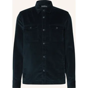 Pánská košile Barbour Pánská Manšestrová Svrchní Košile, tmavě modrá, 42