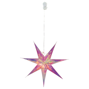Vánoční dekorace LIVARNO home Dekorativní 3D LED hvězda (hvězda heptagram)