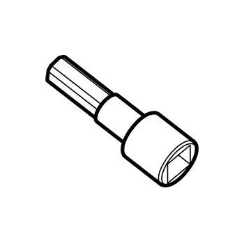 ROTO NT/NX čtyřhran-Adaptér pro OV-dorazová lišta převodovky s negativ Dornmas