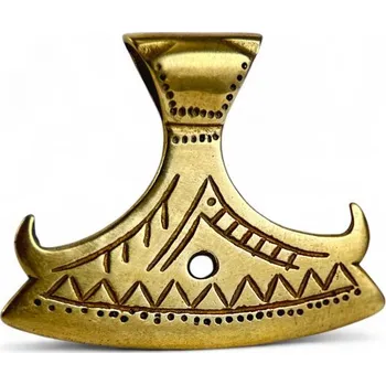 Sekera Drakkaria PERUNOVA SEKERA, slovanská bradatice, mosaz