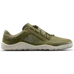 Vivobarefoot PRIMUS TRAIL III ALL WEATHER FG MENS DARK OLIVE/WHITE velikost 42 - Zelená