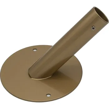 Vlajka Fasádní držák na vlajku - zlatý (kruh) - Jednoramenný