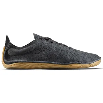 Pánské tenisky Vivobarefoot SENSUS MENS OBSIDIAN CRACKED LEATHER velikost 42 - Černá