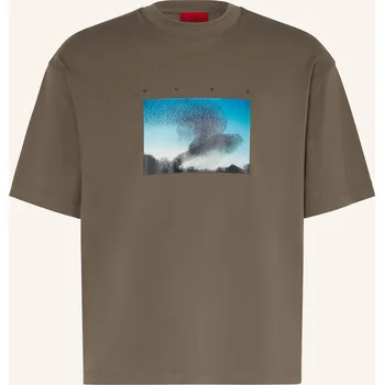 Pánské tričko Hugo Pánské Tričko Dorizon, khaki, L