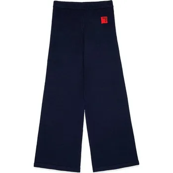 Chlapecké kalhoty Dětské kalhoty s příměsí vlny MAX&Co. MAXP33F TROUSERS tmavomodrá barva, MX0257 59X, vel. 175