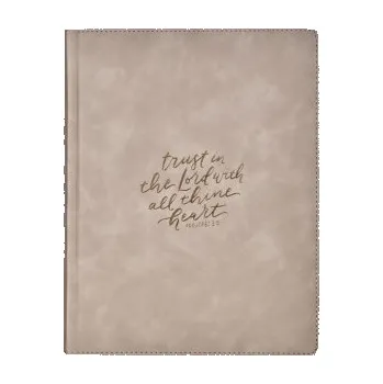 KJV Note-Taking Bible LP Faux Leather Hc, Trust the Lord, Prov. 3:5 (Brožovaná)