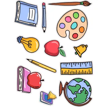 Jedlá dekorace na dort Škola_12 Materiál: Jedlý papír