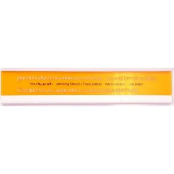 Šablona GRAPH'IT písmenová ISO 2mm