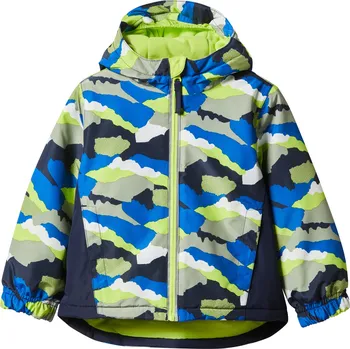 Chlapecká bunda lupilu® Chlapecká lyžařská bunda (modrá / navy modrá / limetková, 98/104)
