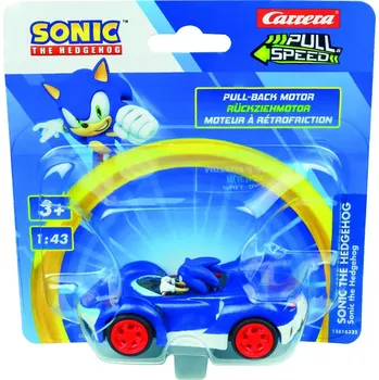 autíčko Carrera Pull Speed Sonic Team Sonic Racing