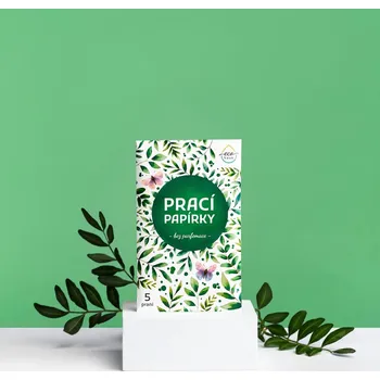 Prací prášek EcoHaus Prací papírky BEZ PARFEMACE Počet praní: 60 praní