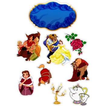 Jedlá dekorace na dort Bella-10 Materiál: Jedlý papír