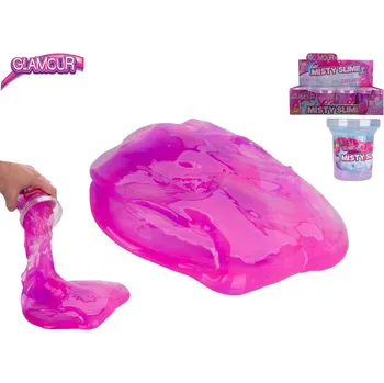 Modelovací hmota Glamour sliz kouřový 260 g - mix barev (fialovo-modrá, růžovo-fialová)