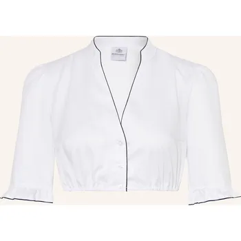 Dámská halenka Hammerschmid Dámská Dirndl Halenka Annette, 049 weiß/marine, 40