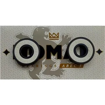 SK8 LOŽISKA NOMAD White White Steel Box - šedá - ABEC5 + při osobním odběru 303 Kč