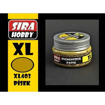 Výtvarná barva Síra hobby - Pigmentová pasta - Písek 100ml