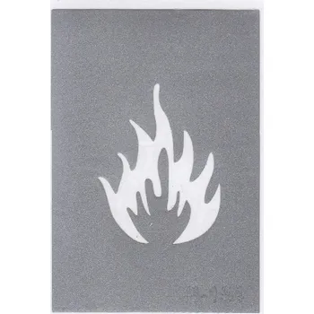 Odstranitelné tetování Šablona pro třpytivé tetování B154