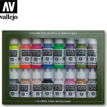 Modelářská barva Vallejo - Model Color Set 70112 Wargame Special 16x17 ml.