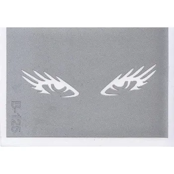 Odstranitelné tetování Šablona pro třpytivé tetování B125