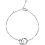 Meucci Nastavitelný náramek PROPOJENÉ KROUŽKY