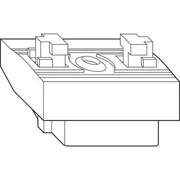 Stavebniny ROTO NT/NX náběh křídla s uzávěrem k DK-převodovce Komfort šedý (307050)
