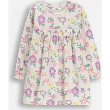 Dámské šaty Kojenecké šaty s bavlnou Coccodrillo ZC5129601HGN béžová 01X, vel. 86