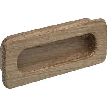 Úchytková mušle Cidras šířka 110 mm, rozměr zapuštění 102 x 42 mm, dub