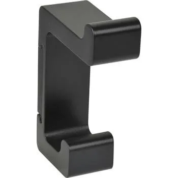 Věšák Věšák na kabát Bodon výška 90 mm,ZN odlitekmatná černá